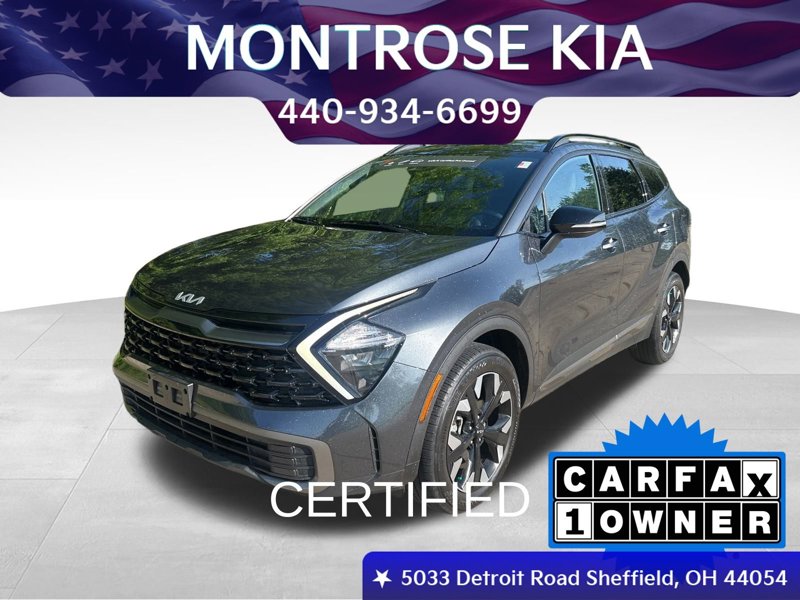Certified 2023 Kia Sportage X-Line w/ X-Line Premium Package image 1