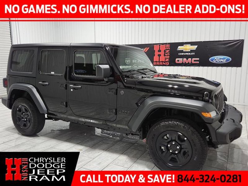 New 2025 Jeep Wrangler Sport image 1