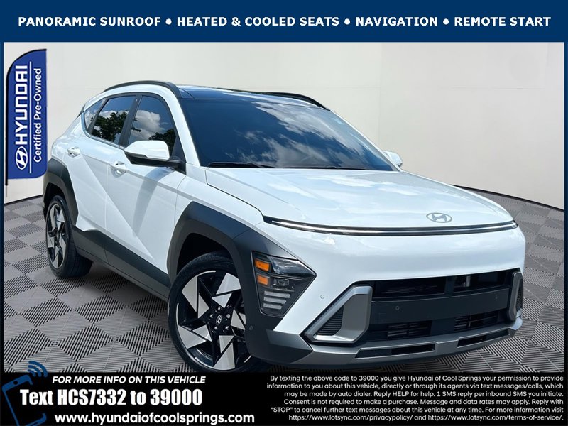 Certified 2024 Hyundai Kona Limited image 1
