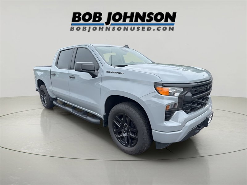 Certified 2024 Chevrolet Silverado 1500 Custom w/ Turbomax Blackout Package image 1