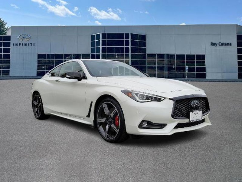 Certified 2022 INFINITI Q60 Red Sport 400 w/ Carbon Fiber Package image 1