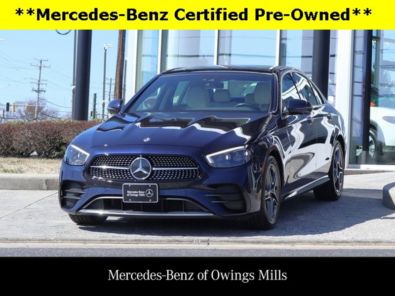 Certified 2022 Mercedes-Benz E 350 4MATIC Sedan image 1