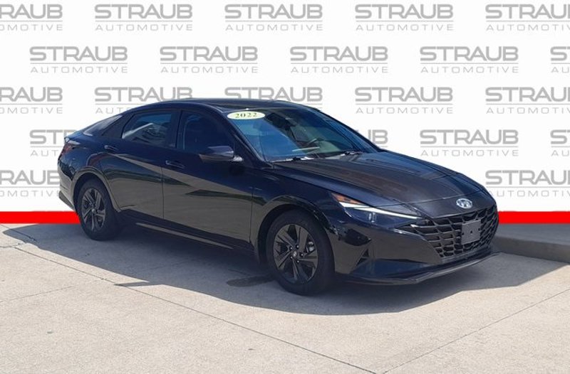 Certified 2022 Hyundai Elantra Blue w/ Winter Weather Package image 1