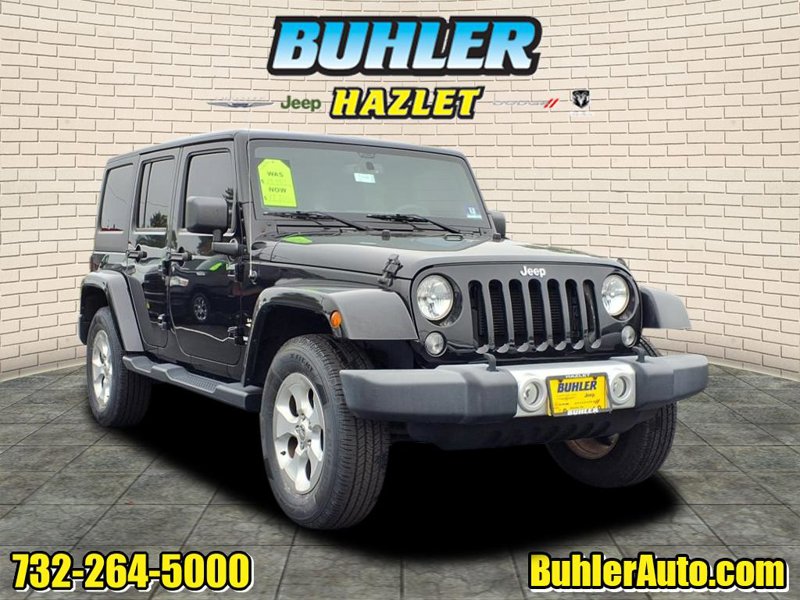 Certified 2015 Jeep Wrangler Unlimited Sahara w/ Connectivity Group image 1