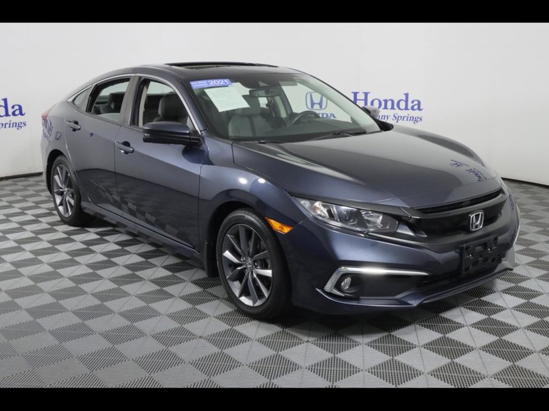 Certified 2021 Honda Civic EX-L image 1