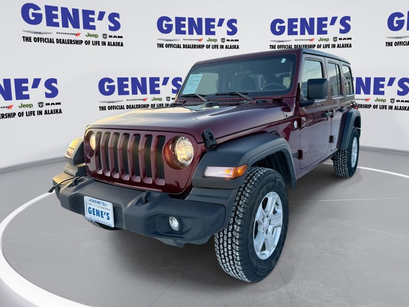 Certified 2021 Jeep Wrangler Unlimited Sport image 1