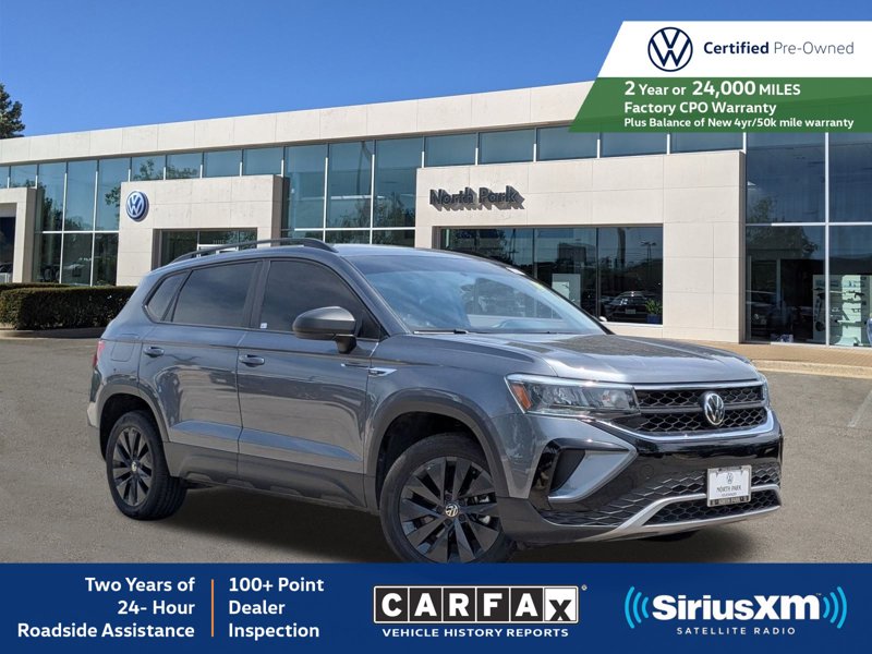 Certified 2022 Volkswagen Taos S image 1