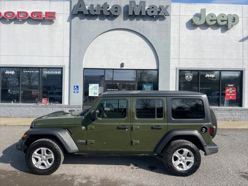 Certified 2021 Jeep Wrangler Unlimited Sport image 1