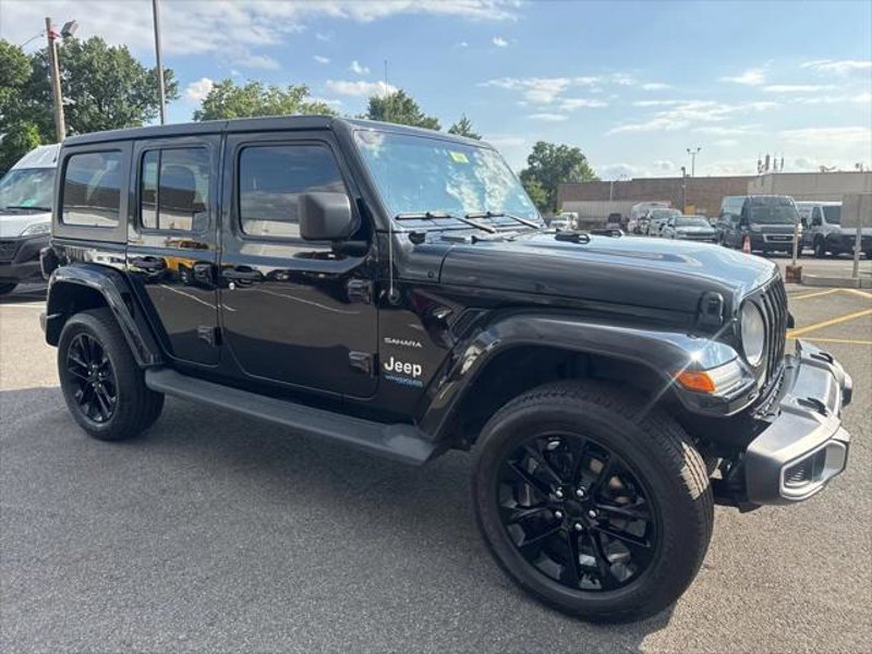 Certified 2021 Jeep Wrangler Unlimited Sahara w/ Cold Weather Group image 1