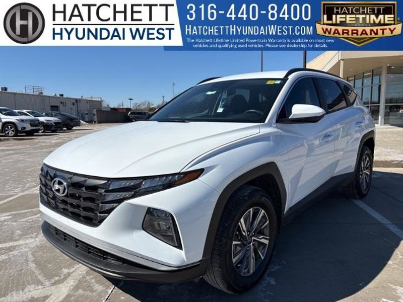 Certified 2024 Hyundai Tucson Blue image 1