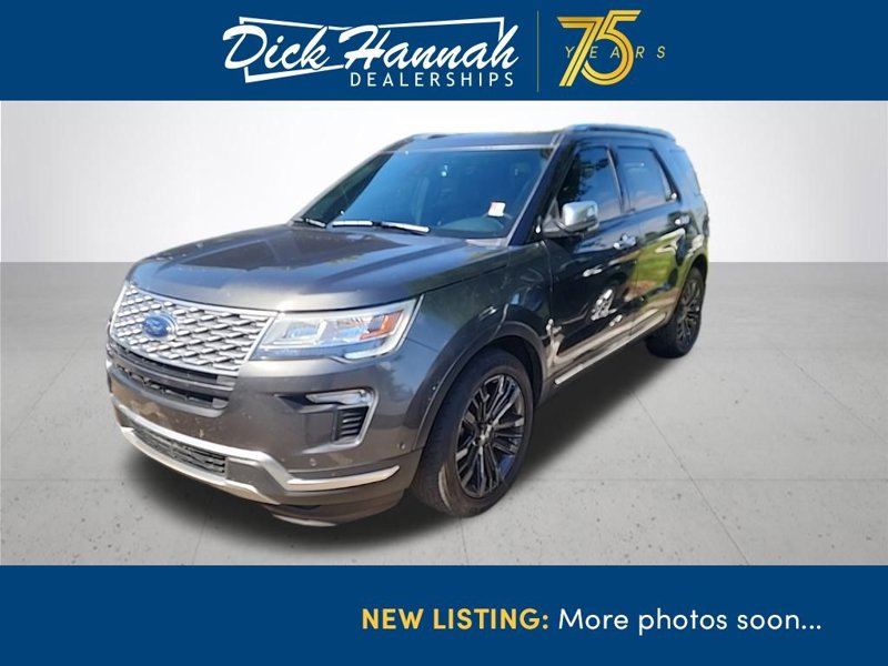 Used 2018 Ford Explorer Platinum image 1