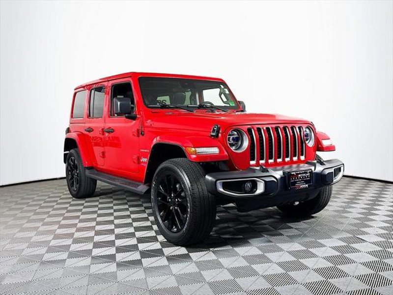 Certified 2021 Jeep Wrangler Unlimited Sahara w/ Cold Weather Group image 1
