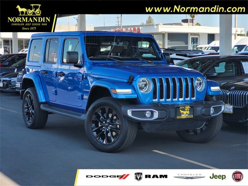 Certified 2021 Jeep Wrangler Unlimited Sahara w/ Cold Weather Group image 1