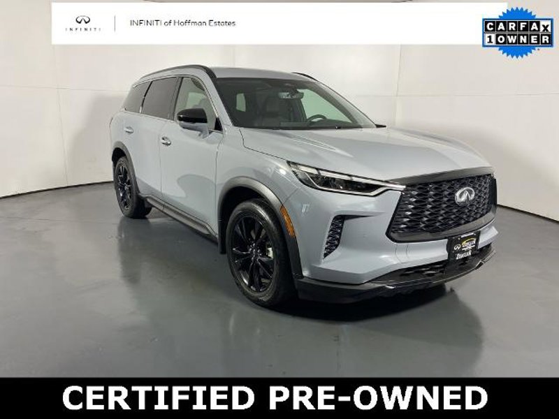 Certified 2025 INFINITI QX60 Luxe w/ Black Edition image 1