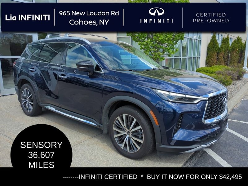Certified 2022 INFINITI QX60 Sensory w/ Vision Package image 1