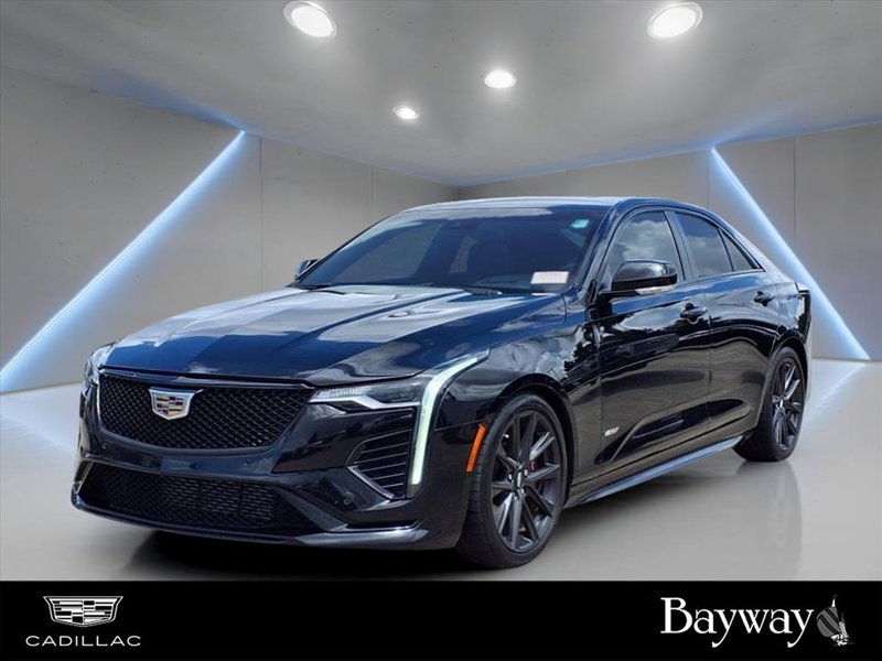 Certified 2023 Cadillac CT4 V w/ Navigation Package image 1