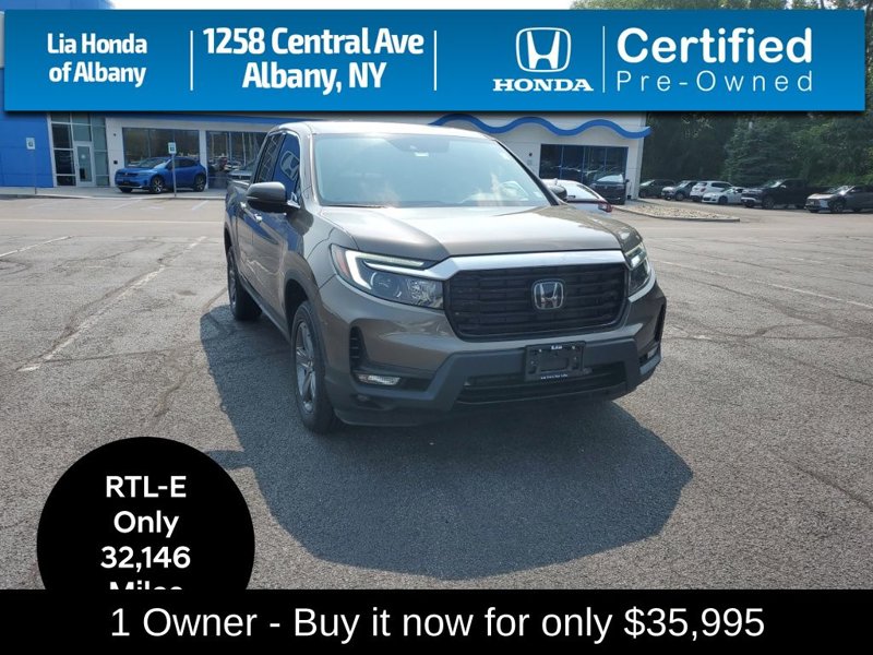 Certified 2022 Honda Ridgeline RTL-E image 1