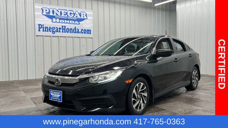 Certified 2018 Honda Civic EX image 1