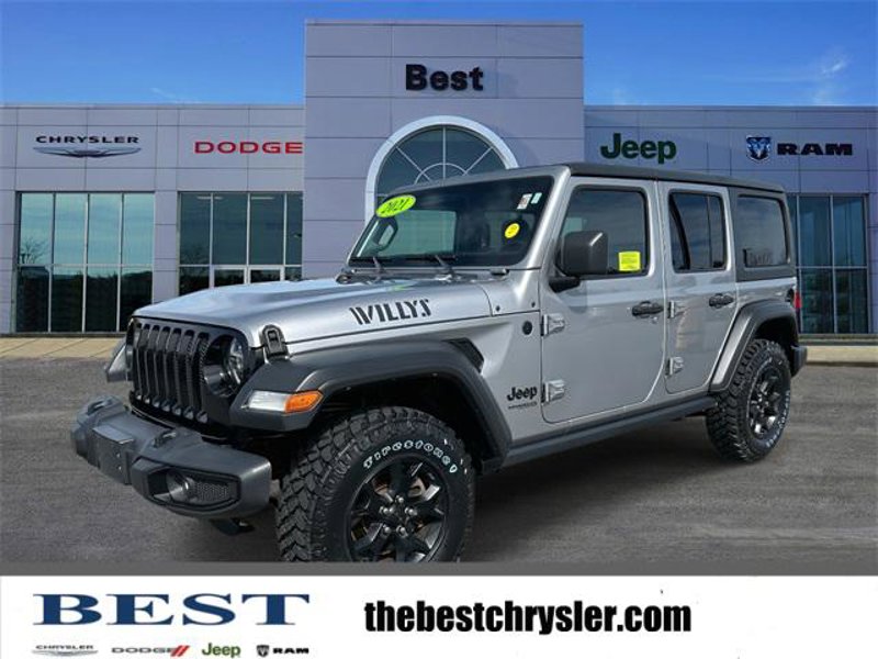Certified 2021 Jeep Wrangler Unlimited Sport image 1