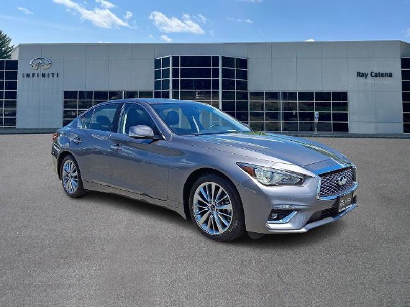 Certified 2022 INFINITI Q50 Luxe w/ Cargo Package image 1