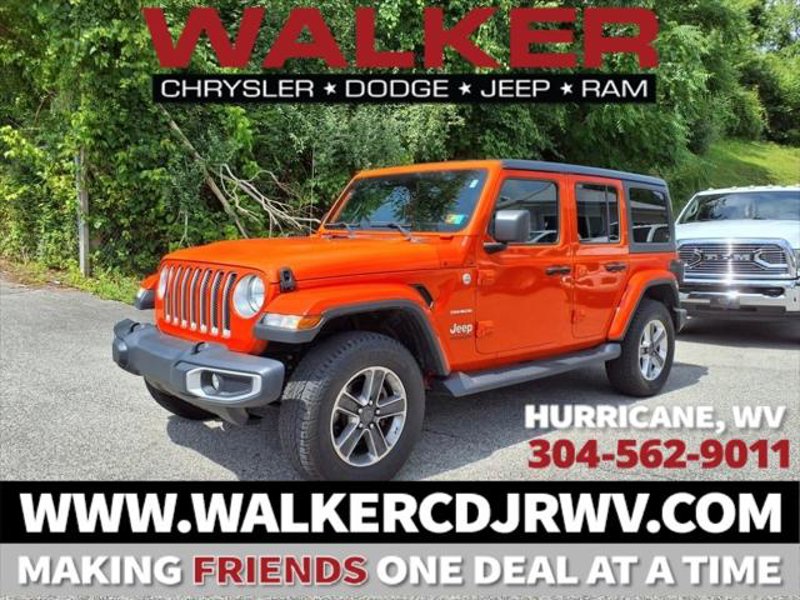 Certified 2018 Jeep Wrangler Unlimited Sahara image 1