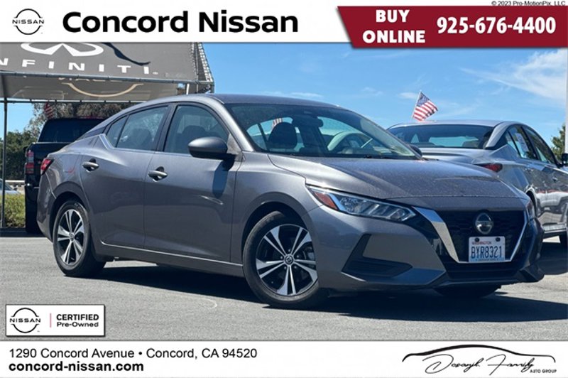 Certified 2021 Nissan Sentra SV image 1