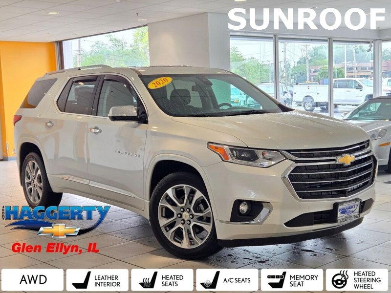 Used 2020 Chevrolet Traverse Premier w/ LPO, Floor Liner Package image 1