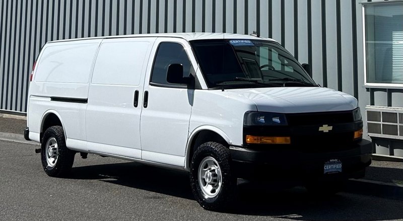 Certified 2023 Chevrolet Express 2500 Extended w/ Driver Convenience Package image 1