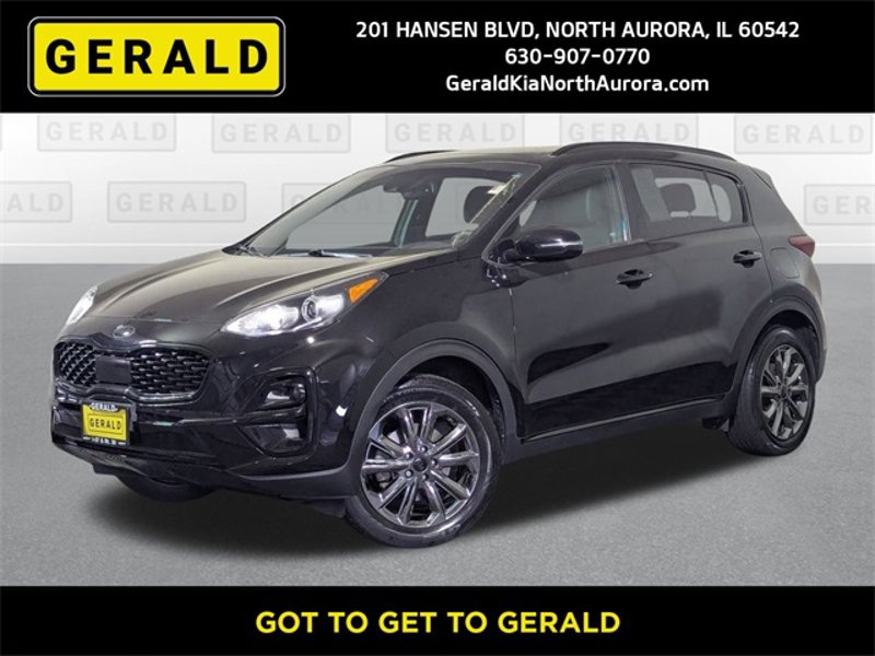 Certified 2022 Kia Sportage Nightfall Edition w/ Nighfall AWD Premium Package image 1