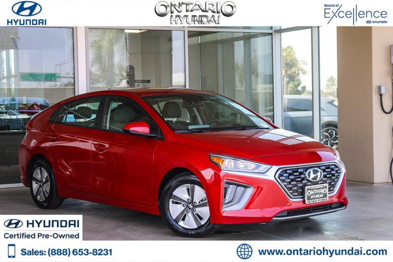 Certified 2022 Hyundai Ioniq Blue image 1