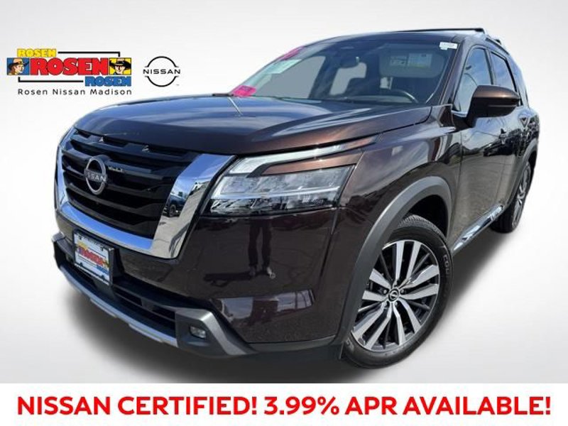 Certified 2022 Nissan Pathfinder Platinum w/ Cargo Package image 1