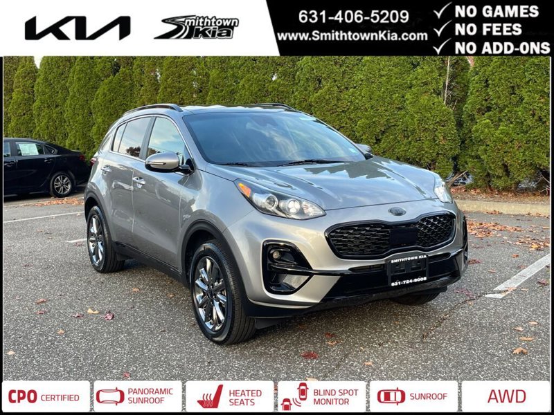 Certified 2022 Kia Sportage Nightfall Edition w/ Nighfall AWD Premium Package image 1