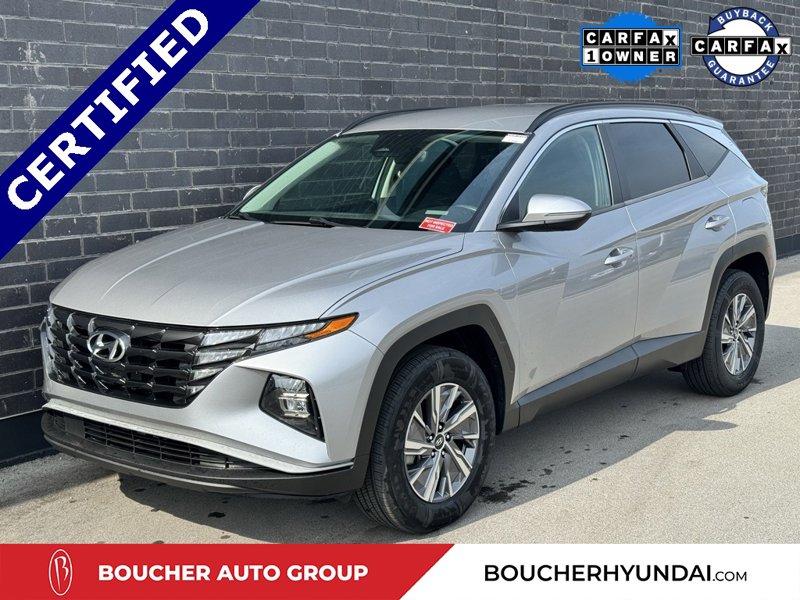 Certified 2022 Hyundai Tucson Blue image 1