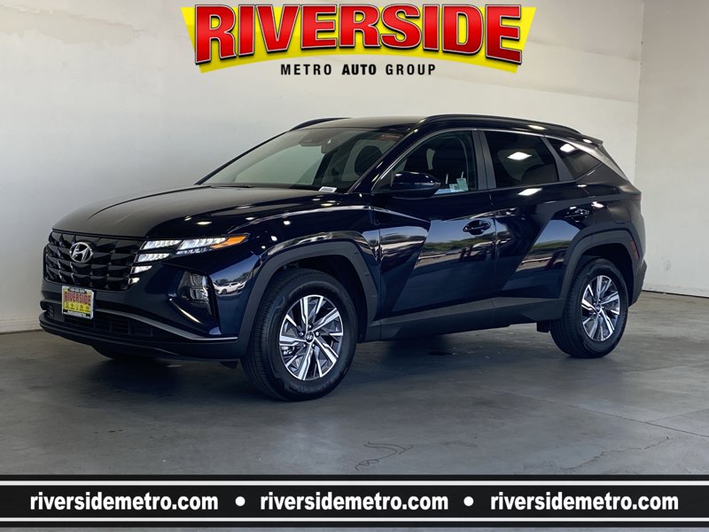 Certified 2024 Hyundai Tucson Blue image 1