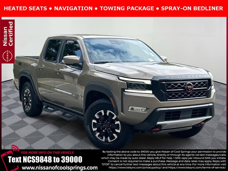 Certified 2023 Nissan Frontier PRO-4X image 1