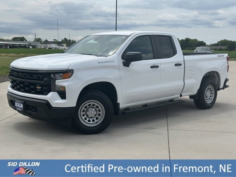 Certified 2023 Chevrolet Silverado 1500 W/T w/ WT Value Package image 1