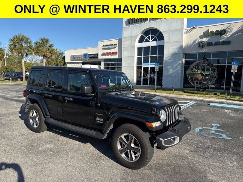 Certified 2022 Jeep Wrangler Unlimited Sahara image 1