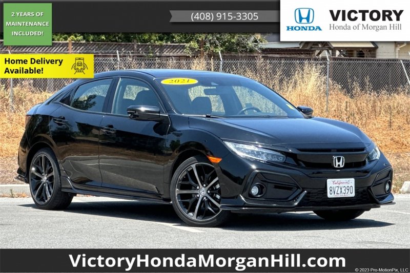 Used 2021 Honda Civic Sport Touring image 1
