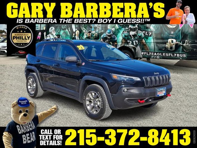 Certified 2021 Jeep Cherokee Trailhawk w/ Sun, Sound & Nav Group image 1