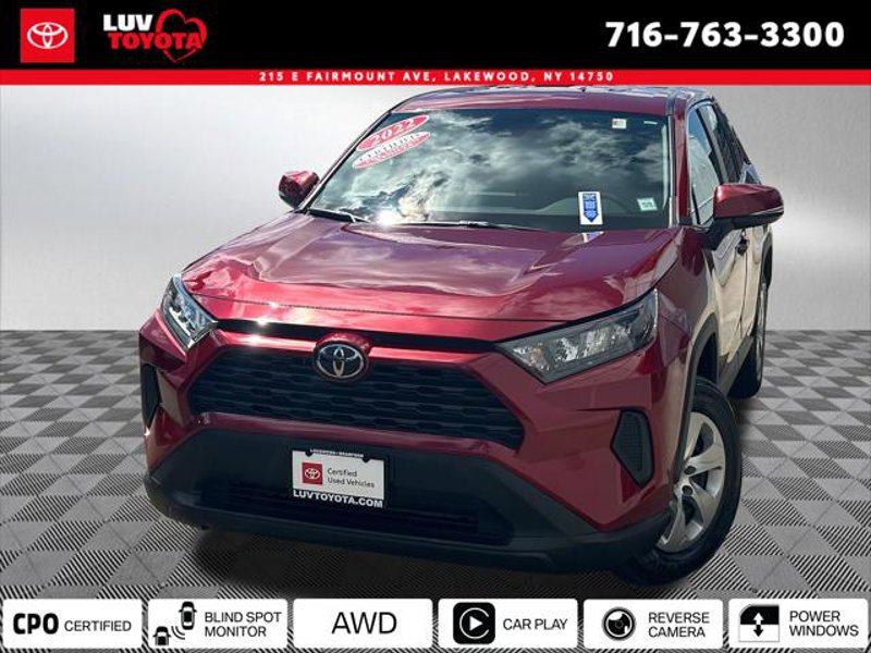 Certified 2022 Toyota RAV4 LE image 1