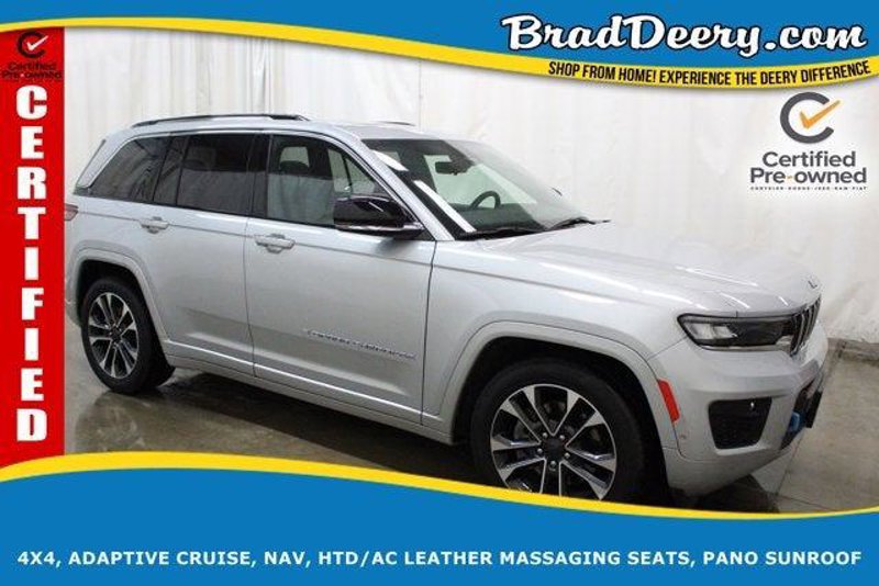 Certified 2023 Jeep Grand Cherokee Overland w/ Luxury Tech Group IV image 1