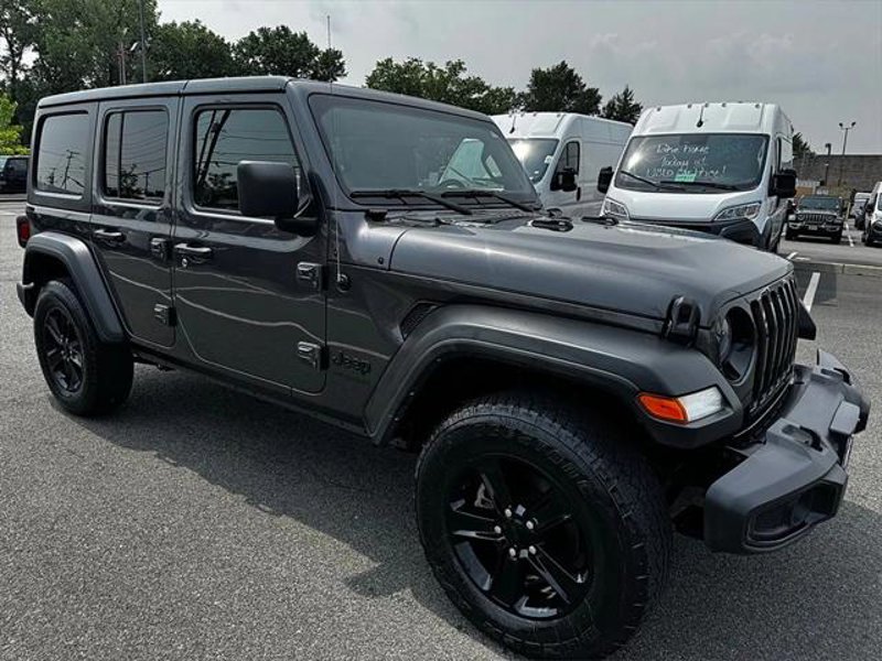 Certified 2021 Jeep Wrangler Unlimited Sport image 1