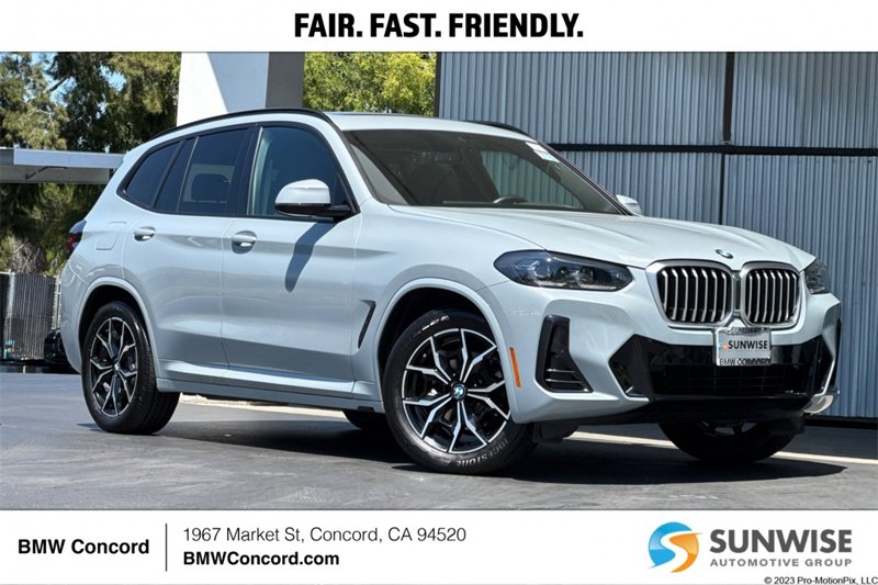 Certified 2022 BMW X3 sDrive30i w/ M Sport Package 2 image 1