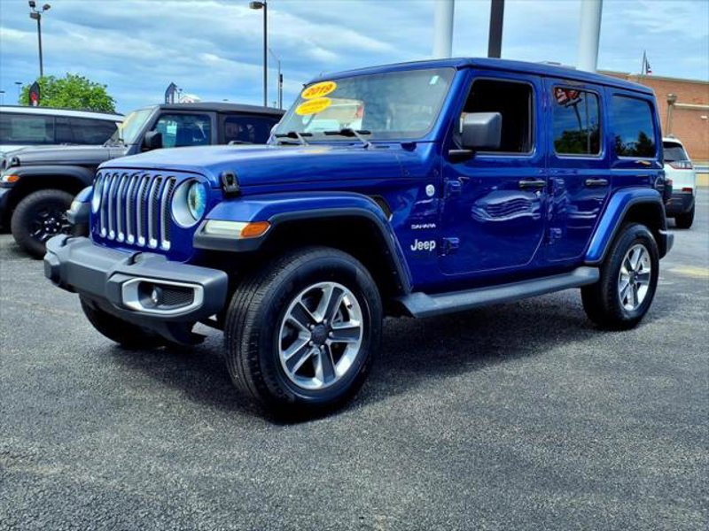 Certified 2019 Jeep Wrangler Unlimited Sahara w/ LED Lighting Group image 1