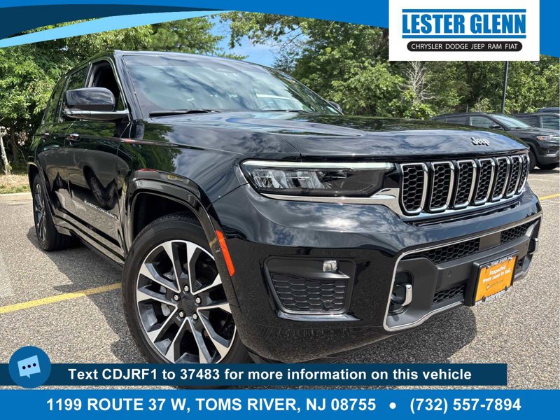 Certified 2023 Jeep Grand Cherokee Overland w/ Luxury Tech Group IV image 1