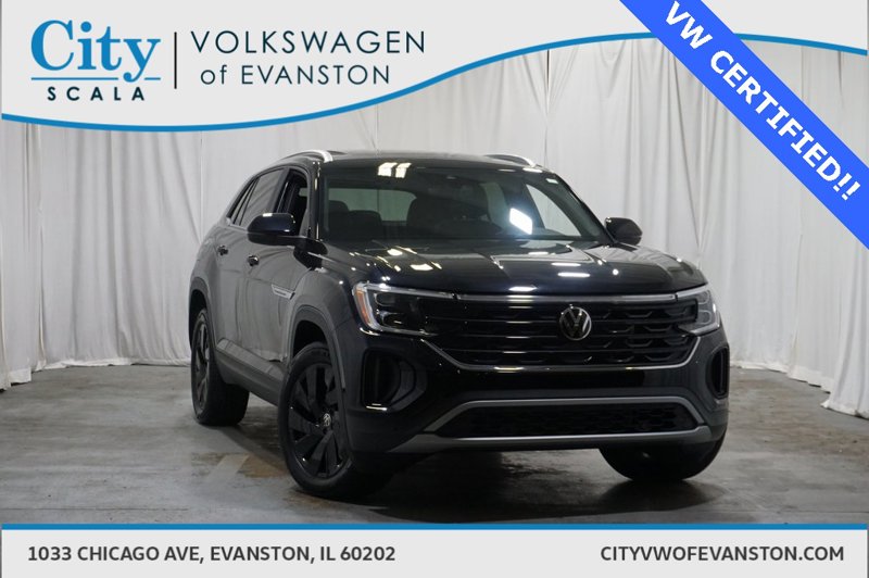 Certified 2025 Volkswagen Atlas Cross Sport SE w/ Panoramic Sunroof Package image 1