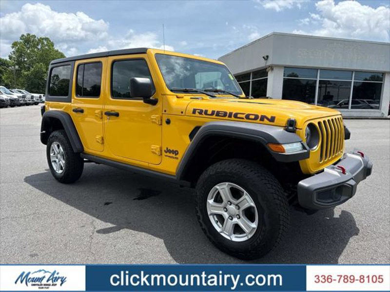Certified 2020 Jeep Wrangler Unlimited Rubicon w/ LED Lighting Group image 1