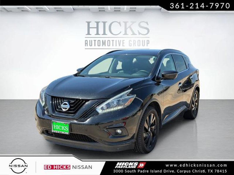 Certified 2018 Nissan Murano SL w/ Midnight Edition Package image 1