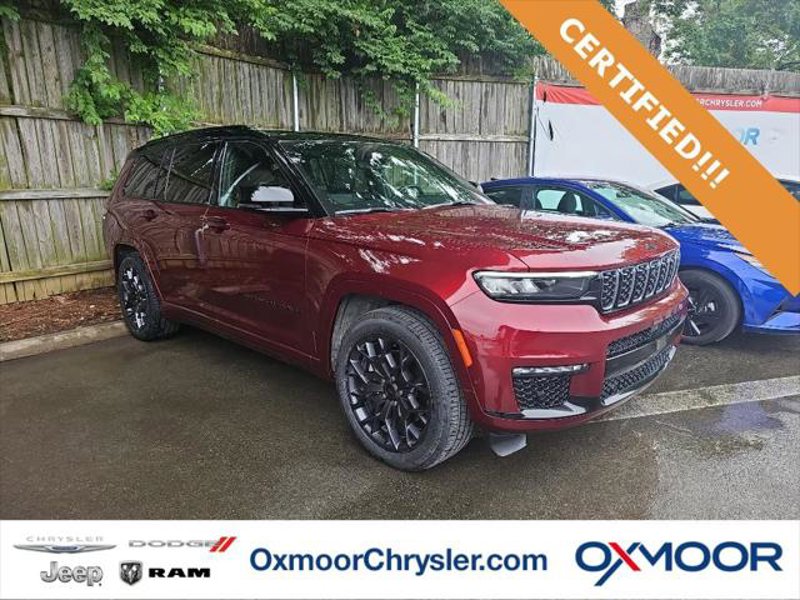 Certified 2023 Jeep Grand Cherokee L Summit image 1