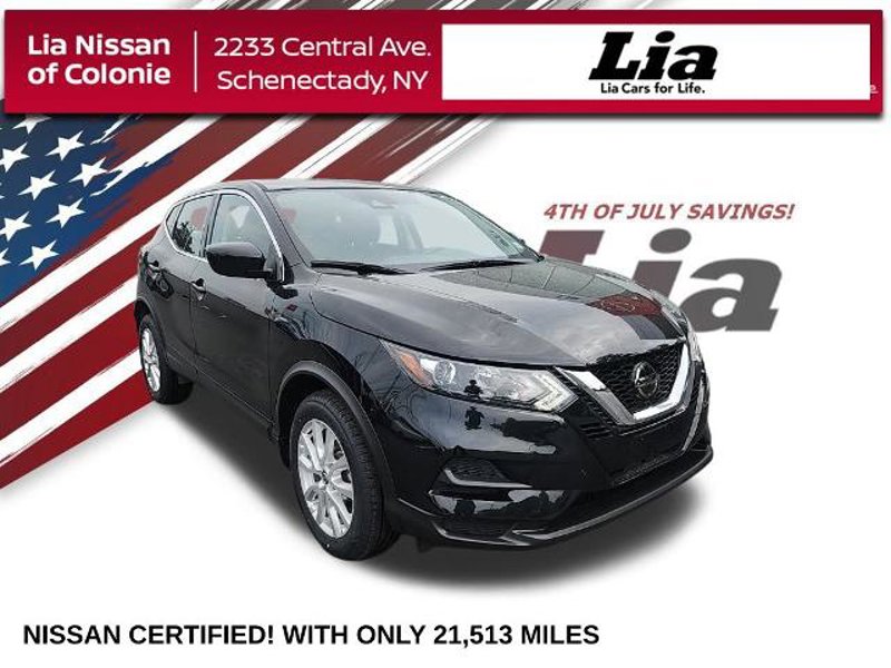 Certified 2021 Nissan Rogue Sport S image 1